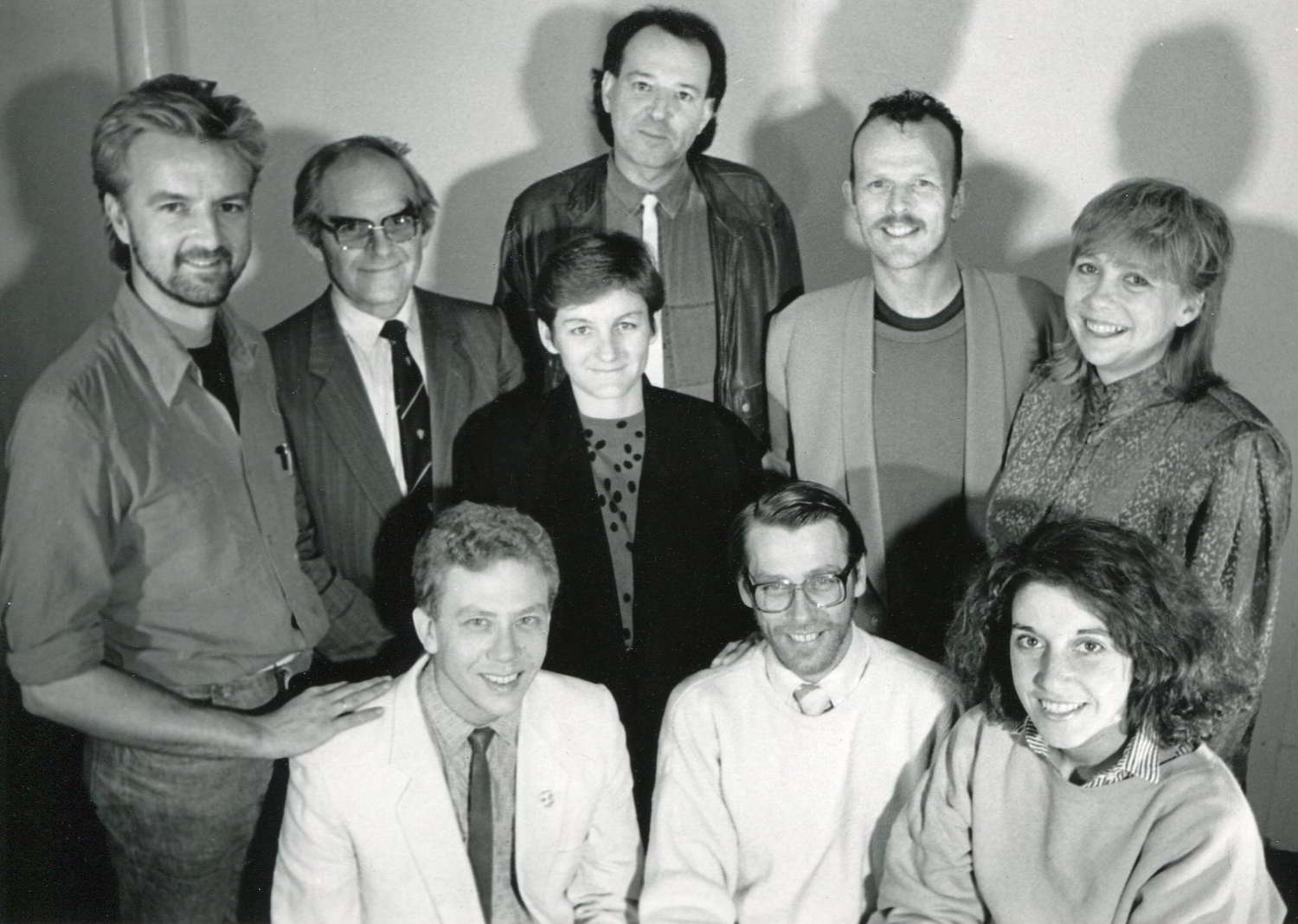 Handspan Theatre Board 1987 portrait of people in a group