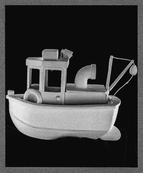 Handspan Theatre & Back-to-Back Mind's Eye model of a fishing boat